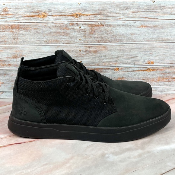 Timberland Davis Square Toe Chukka Boot Black - Picture 4 of 9